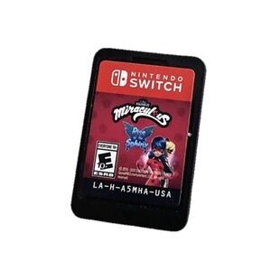 Nintendo Switch Game No Case Miraculous Rise Of The Sphinx